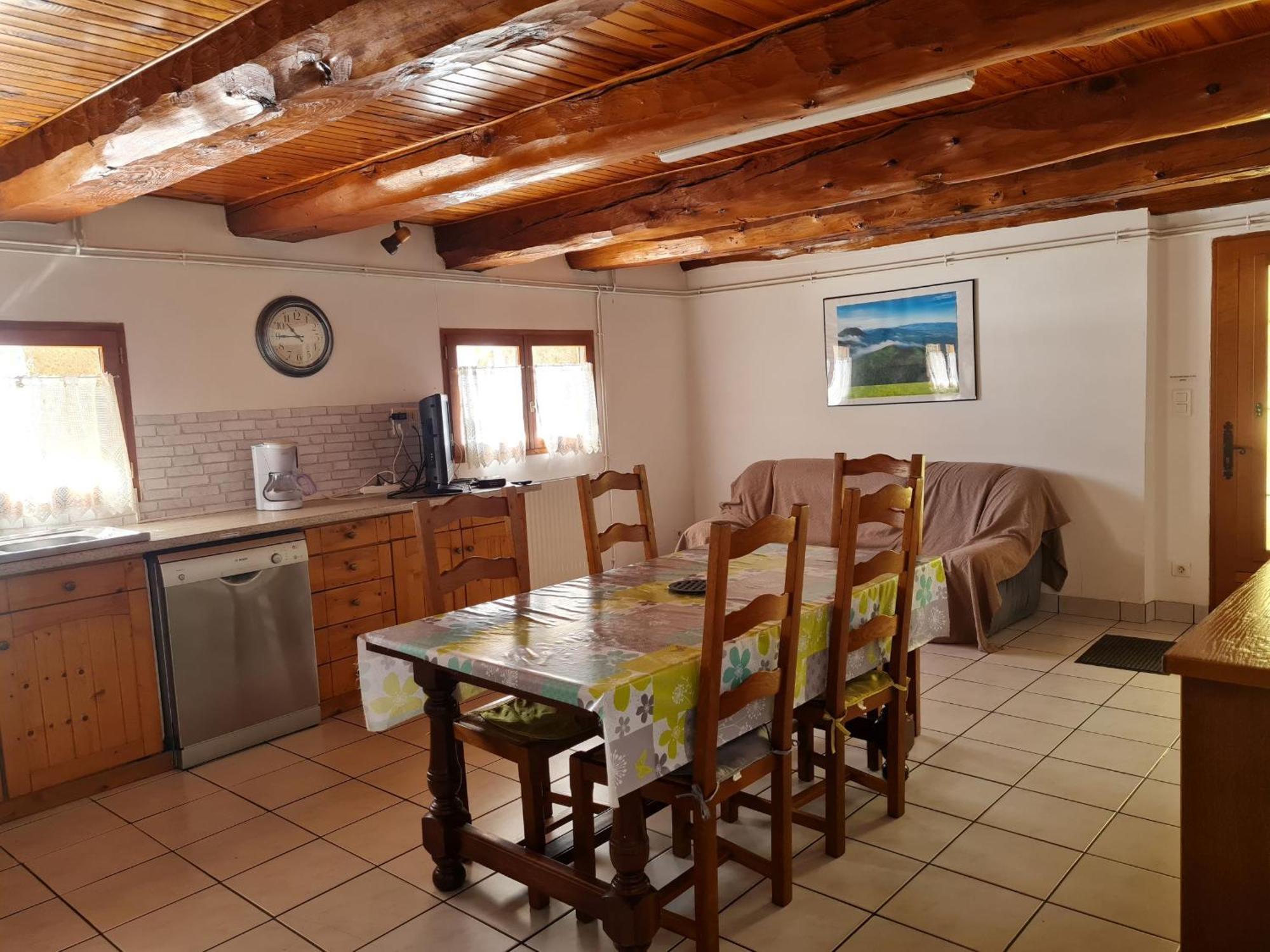 Gite Rural - Grange Des Pres Blancs Chaine Des Puys Le Vernet-Sainte-Marguerite 外观 照片